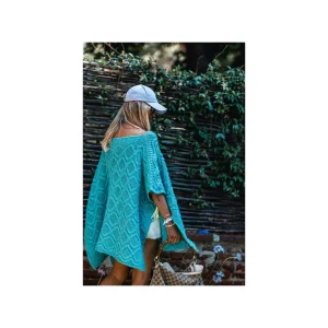 Grungemama Poncho Banditas Unk Turquoise